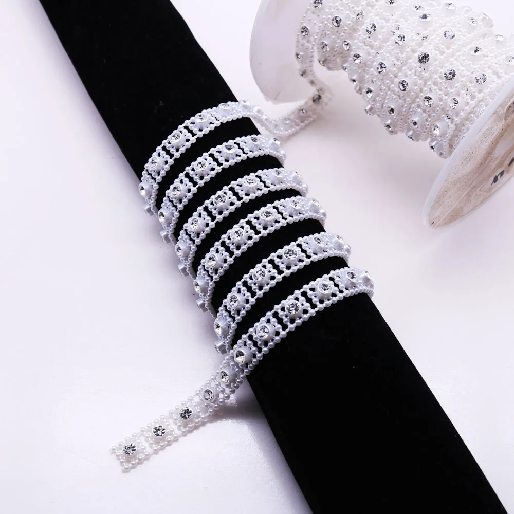 Новинка одежда шитье жемчужная цепочка инкрустированная стразы кружевные шторы