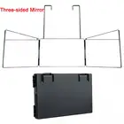 Зеркало тренировочное трехстороннее для карт, волшебный трюк, иллюзии, аксессуары для фокусов, профессиональные трюки, зеркала для макияжа