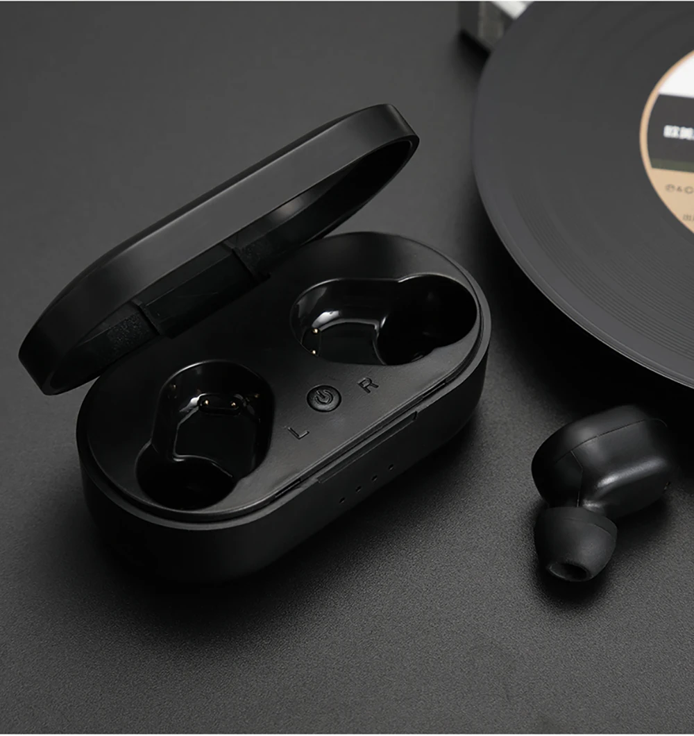 Femperna TWS M1 Bluetooth наушники, HD стерео беспроводные наушники, шумоподавление игровая гарнитура с зарядным устройством