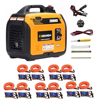 household 3100w home backup petrol inverter generator 10 x 6m x 50mm heavy duty ratchet strap 5 ton for camping outdoor party