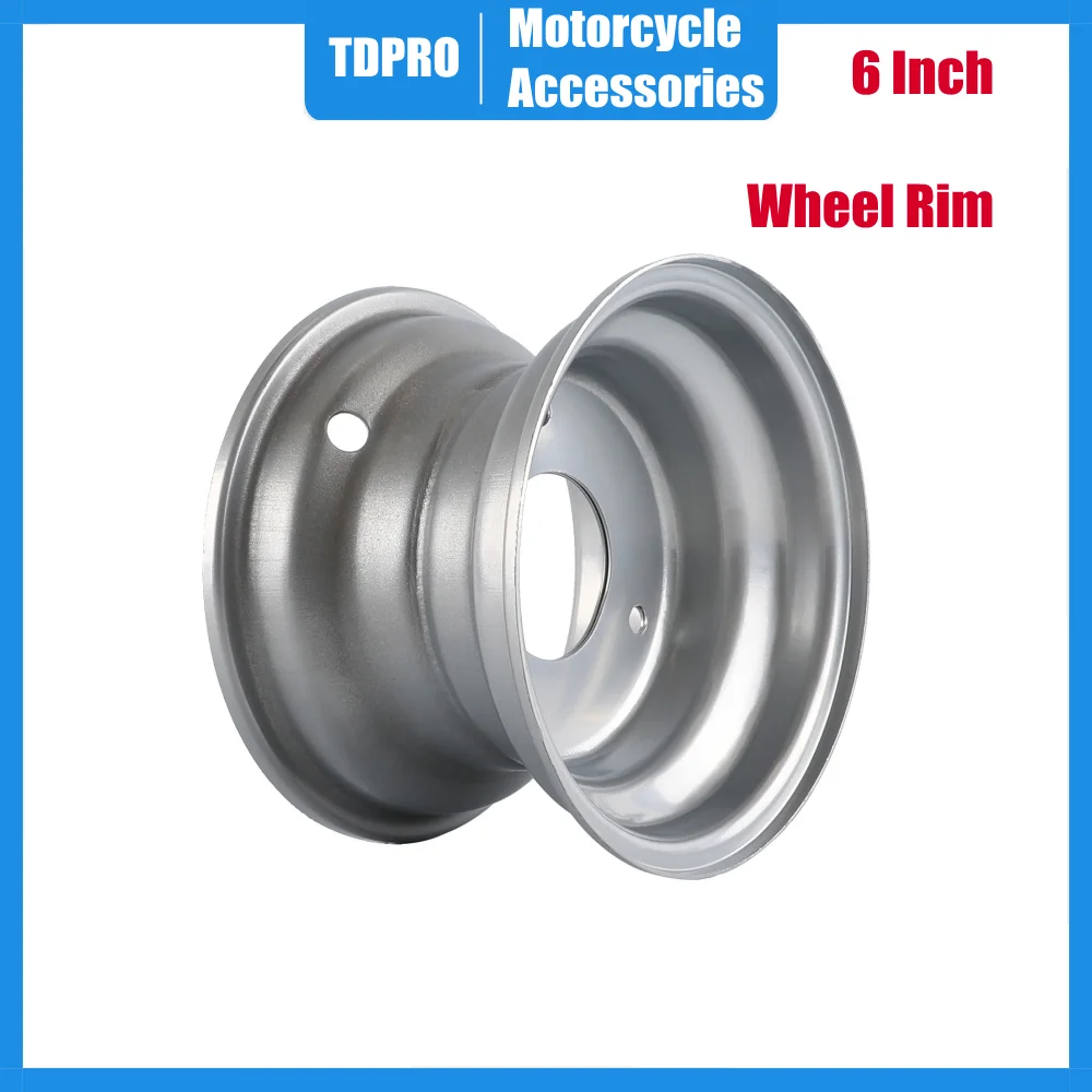 

78mm Mounting Hole 3 Blot 6 Inch Wheel Rim Compatible with 145/70-6 Tire For for Quad Taotao Coolster SunL