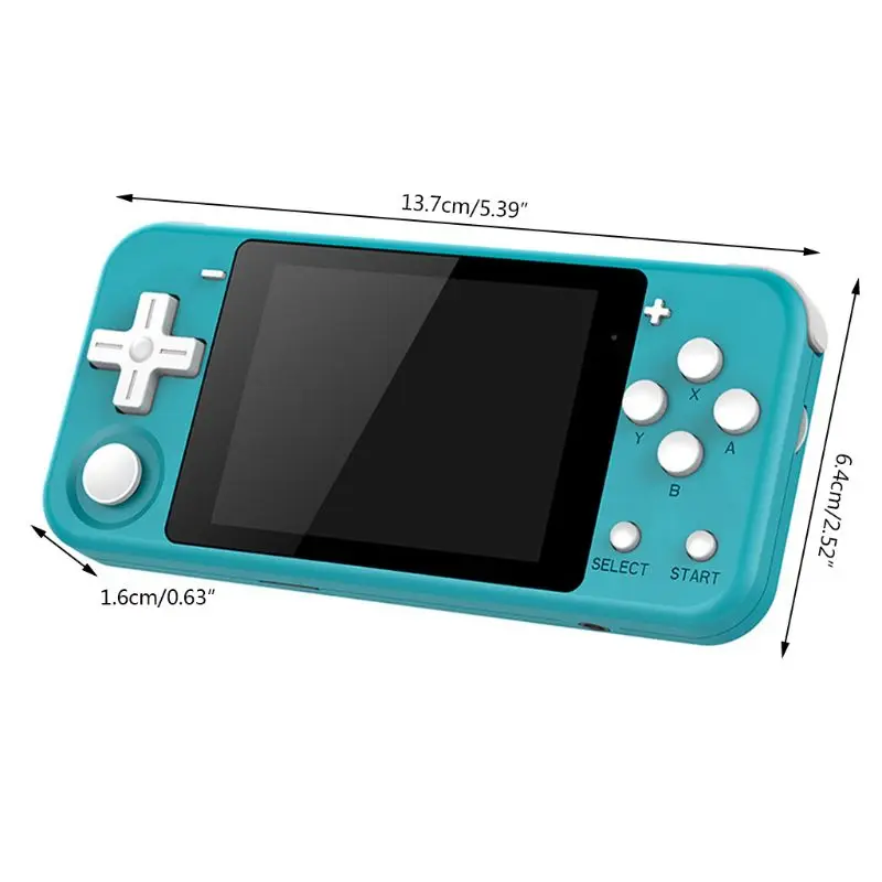 

POWKIDDY Q90 Open Dual System Handheld Retro Game Console 16 Simulator