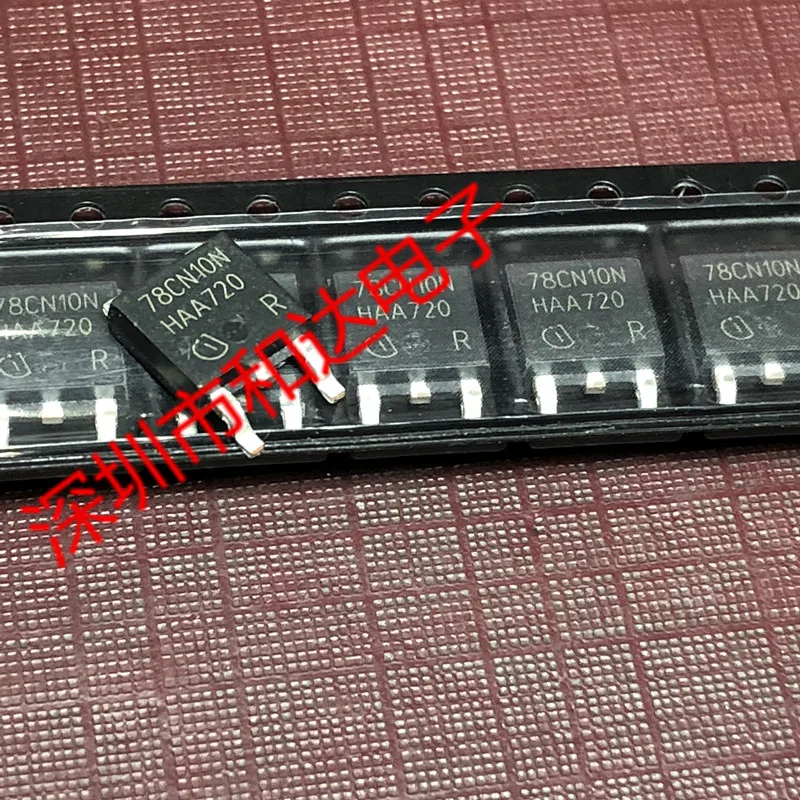 

5pcs 78CN10N IPD78CN10NG TO-252 100V 13A