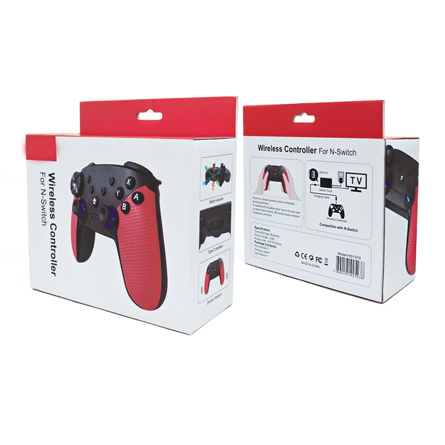 Геймпад для NS Switch PRO беспроводные Bluetooth геймпады PS3 XINPUT DINPUT функция с вибрацией 6
