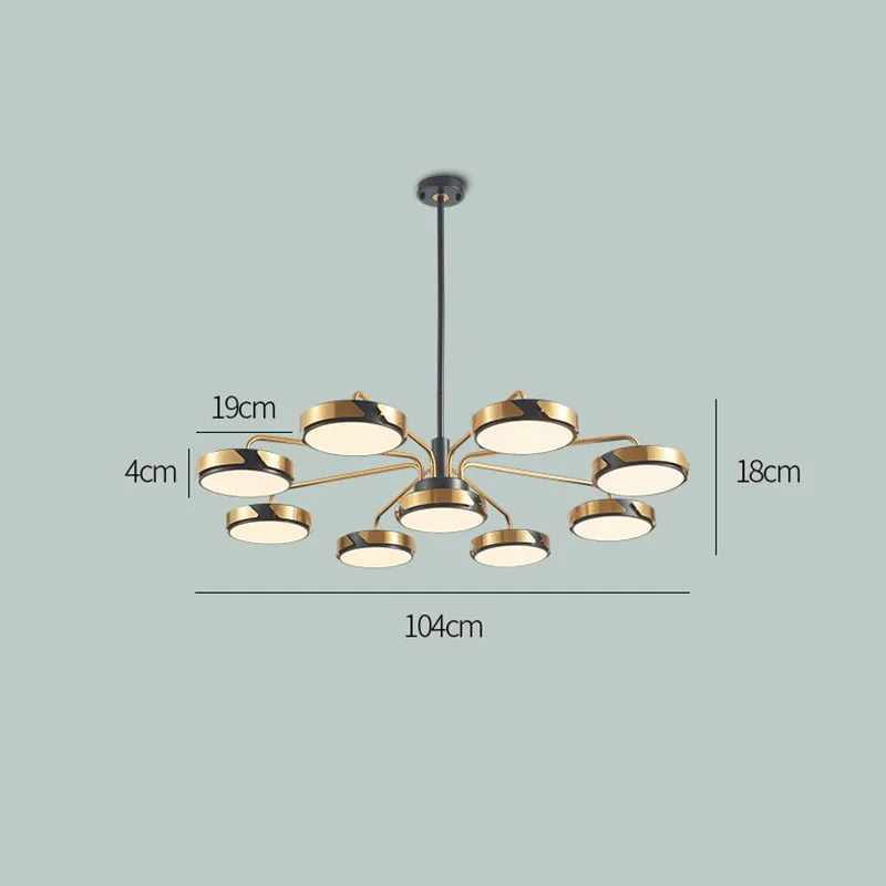 

Nordic LED Chandelier Lighting Modern Ceiling Chandeliers Lamp Dining Room Living Room Bedroom Home Decor Hanging Lamps Fixtures