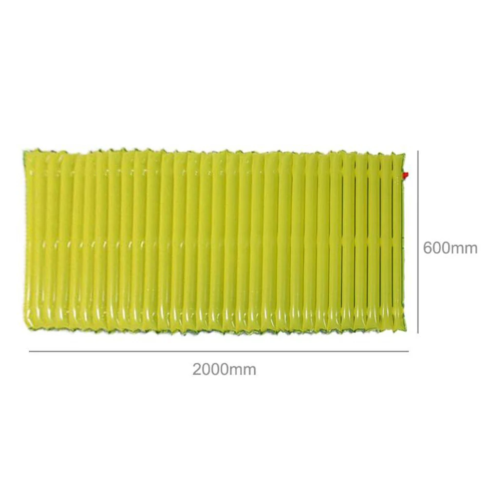 Одиночной трубки воздуха чрезвычайных надувной матрас Открытый надувные