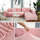 Мягкий бархатный тканевый эластичный чехол для дивана толстый Эластичный Нескользящий чехол для дивана для гостиной полноразмерный чехол для дивана