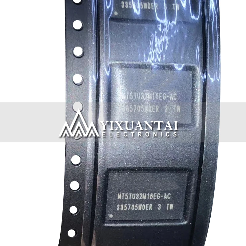 

5pcs/lot Free shipping 100% New original NT5TU32M16EG-AC NT5TU32M16EG 512MB flash memory chip DDR2 storage IC BGA
