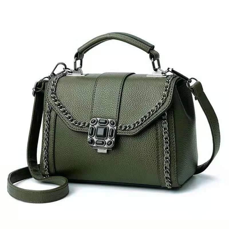 

2021 new trendy fashion all-match chain shoulder messenger lady handbag