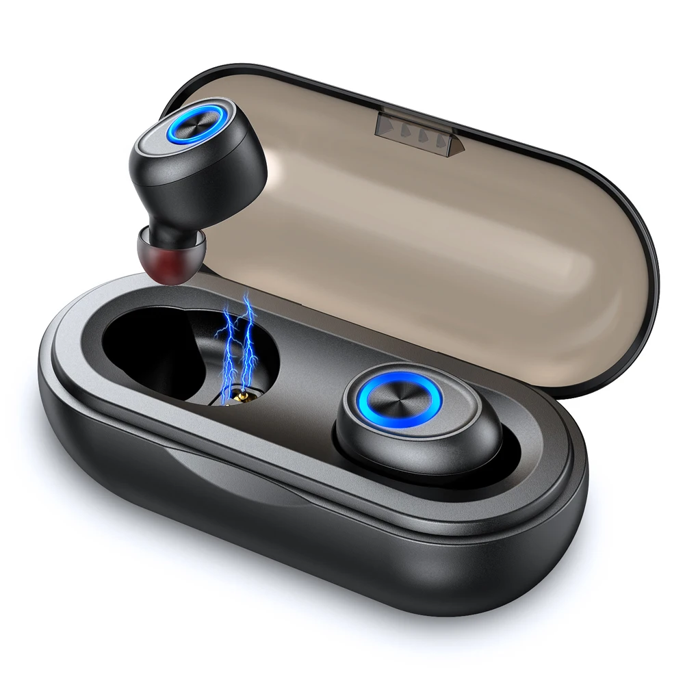 Наушники-вкладыши TWS с Беспроводной Bluetooth 5 0 наушники-вкладыши зарядной чехол