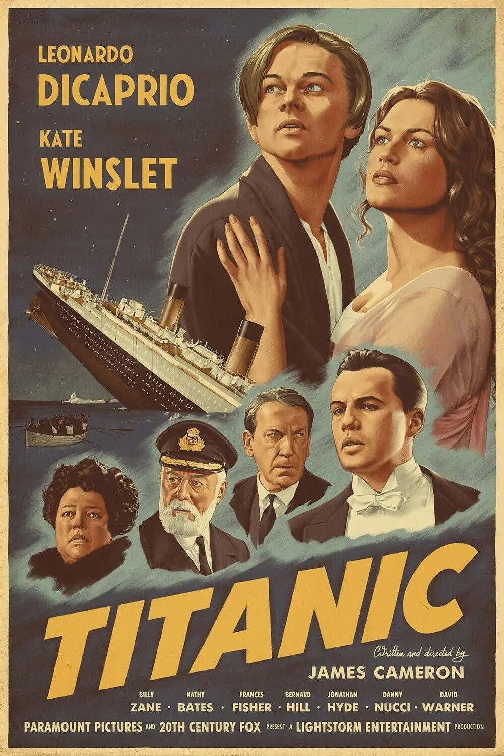 

1997 Titanic Movie Art Silk Poster Print 24x36inch