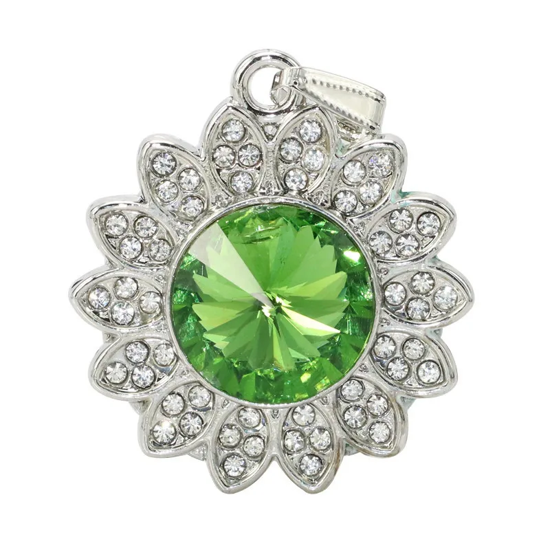 

Metal Crystal Diamond Pendrive 4GB 8G 16GB 32GB Ocean Star Pendant USB Flash Drive USB 2.0 Memory Flash Stick Pendrive Girl Gift