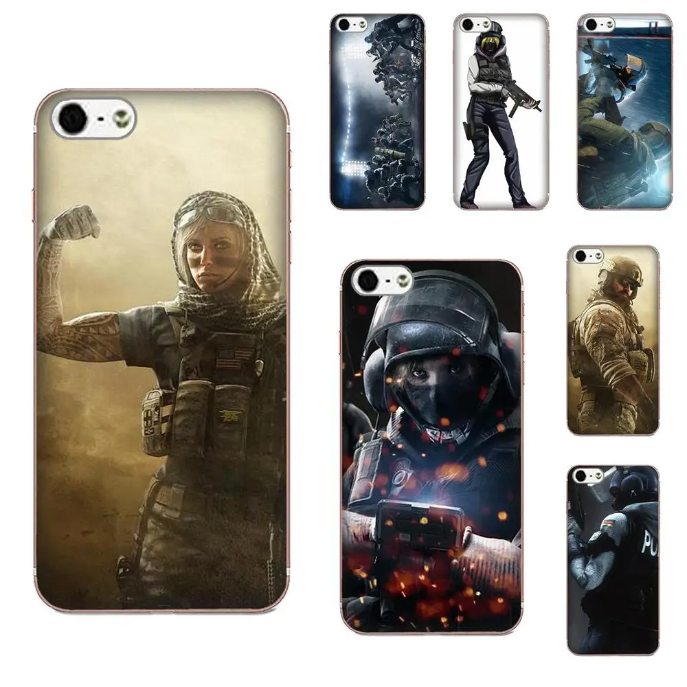 Rainbow Six Siege Operation для Sony Xperia Z Z1 Z2 Z3 Z4 Z5 compact Mini M2 M4 M5 T3 E3 E5 XA XA1 XZ Premium Soft Call Box | Мобильные
