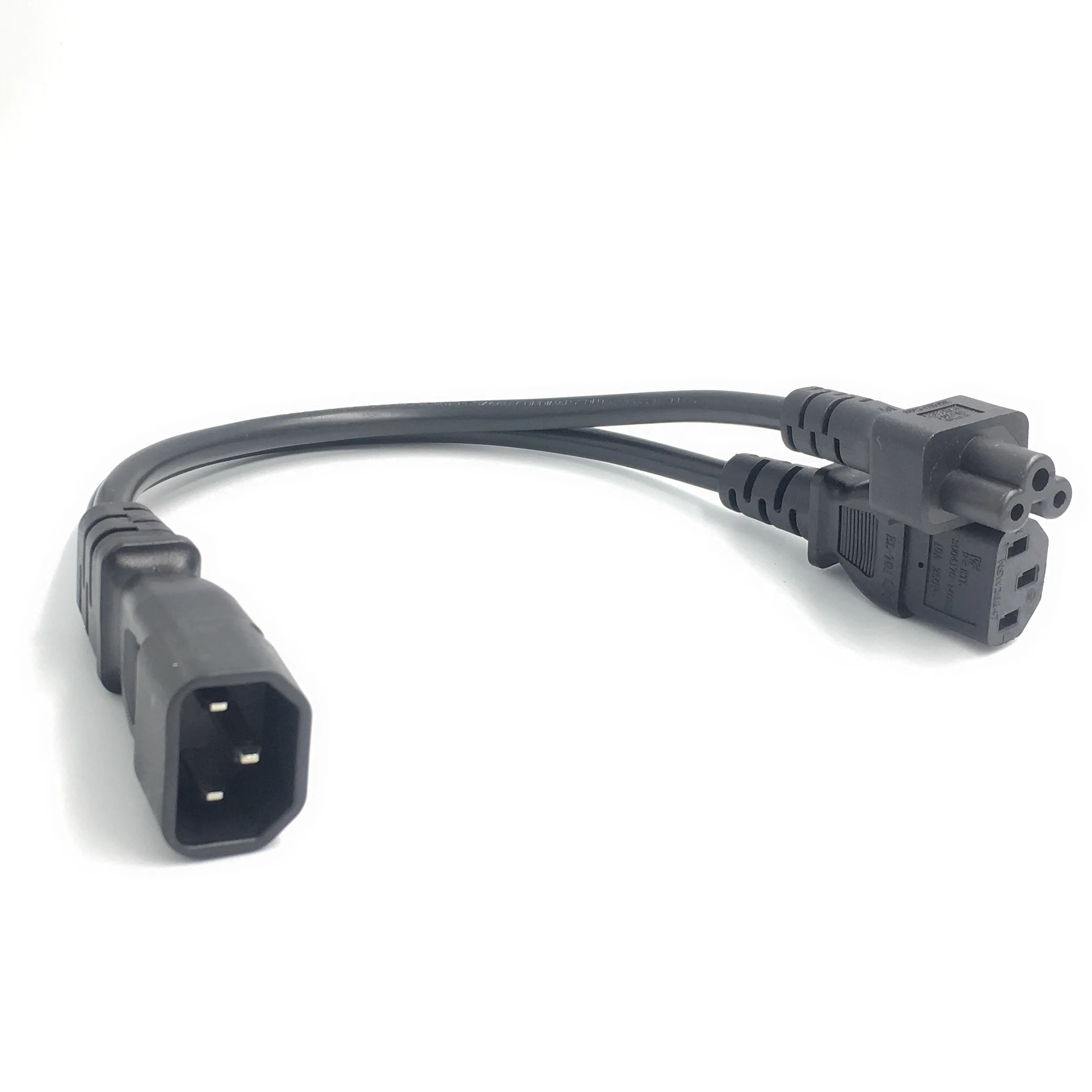 Кабель адаптер питания IEC320 C14 к C13 + C5 Y для ПК монитора сканера и