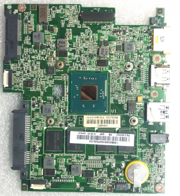 Abdo BM5338 motherboard for FLEX10 notebook CPU N2807 4G RAM 100% test work | Компьютеры и офис