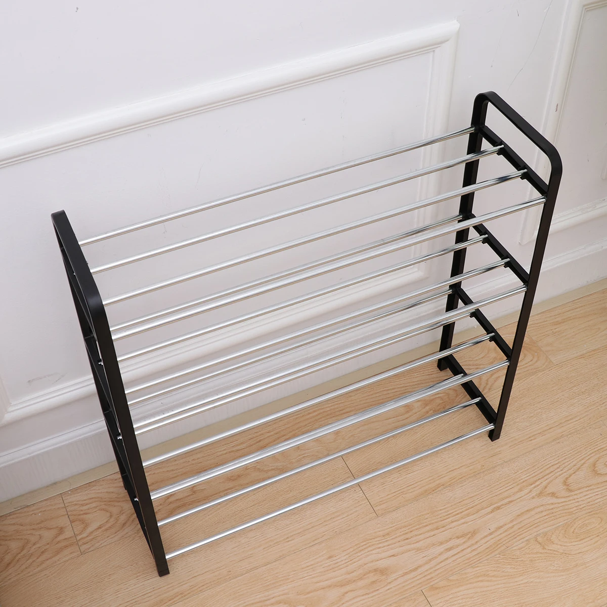 Четырехслойная Пластиковая Полка для хранения обуви съемная стальная длинная