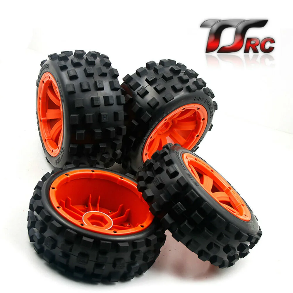 Комплект шин переднего и заднего колеса для 1/5 MADMAX HPI ROVAN KM Baja 5B Rc автозапчасти