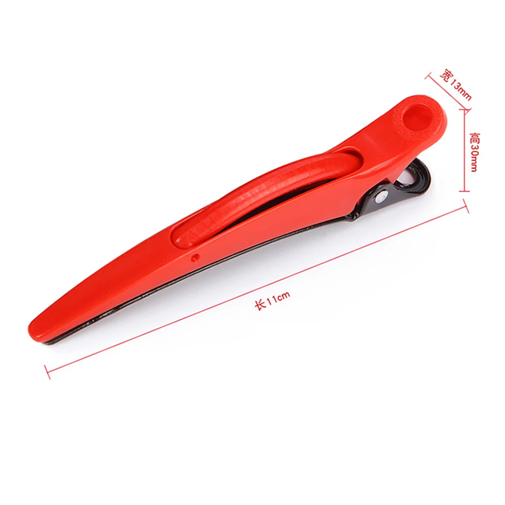 Заколка для волос сделай сам из кожи аллигатора пластиковая заколка