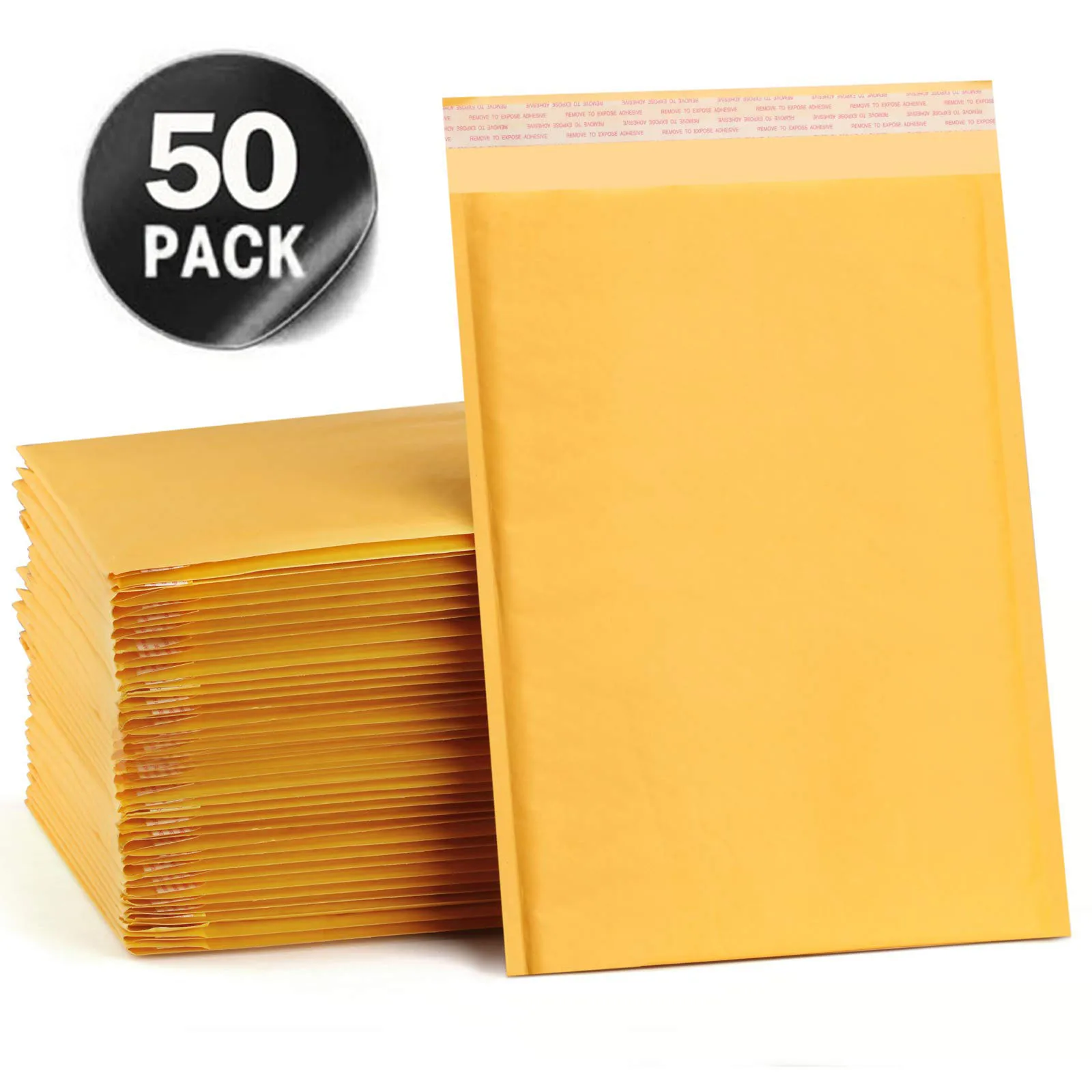 

50 шт., конверты для почтовых отправлений, из крафт-бумаги