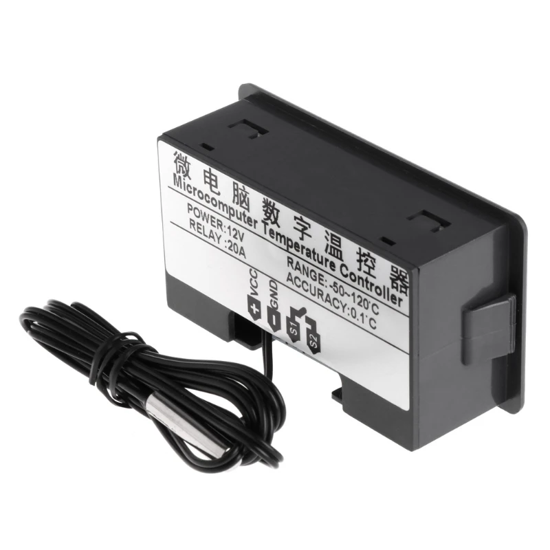 

W3230 DC 12V 20A Digital Temperature Controller -50-120C Thermostat Regulator LX0C