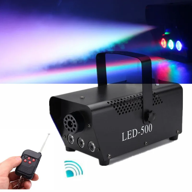 

1500W Fog Machine Wireless Remote DMX512 Control Vertical Fogger With 24X9W RGB LED Lights Professional DJ Stage LED Fog Machine