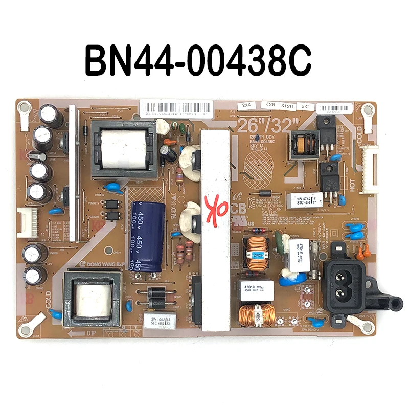 

Оригинальный 100% тест для платы питания Samsung LA32D400E1 LA32D450G1 BN44-00438c