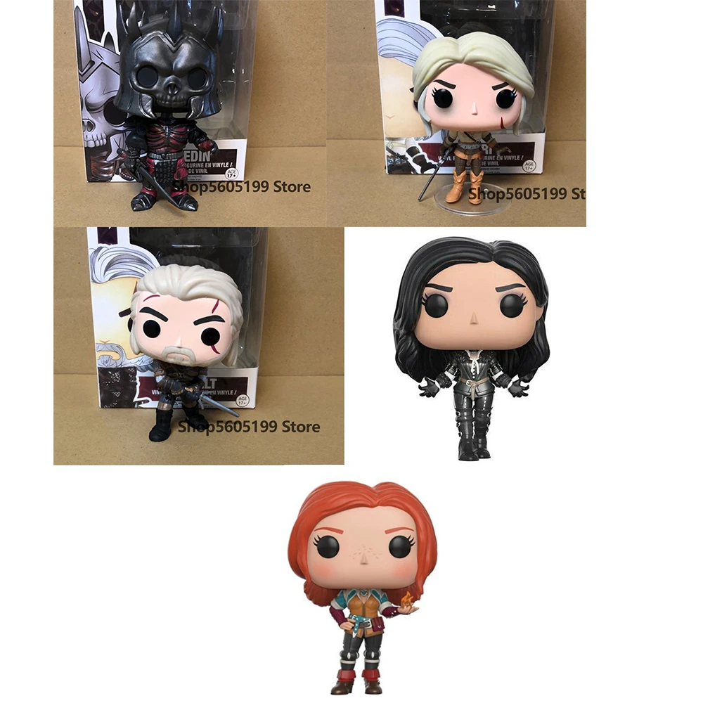 Новинка! POP TRISS #153 YENNEFER #152 EREDIN #151 гералт #149 CIRI #150 с коробкой виниловые экшн фигурки