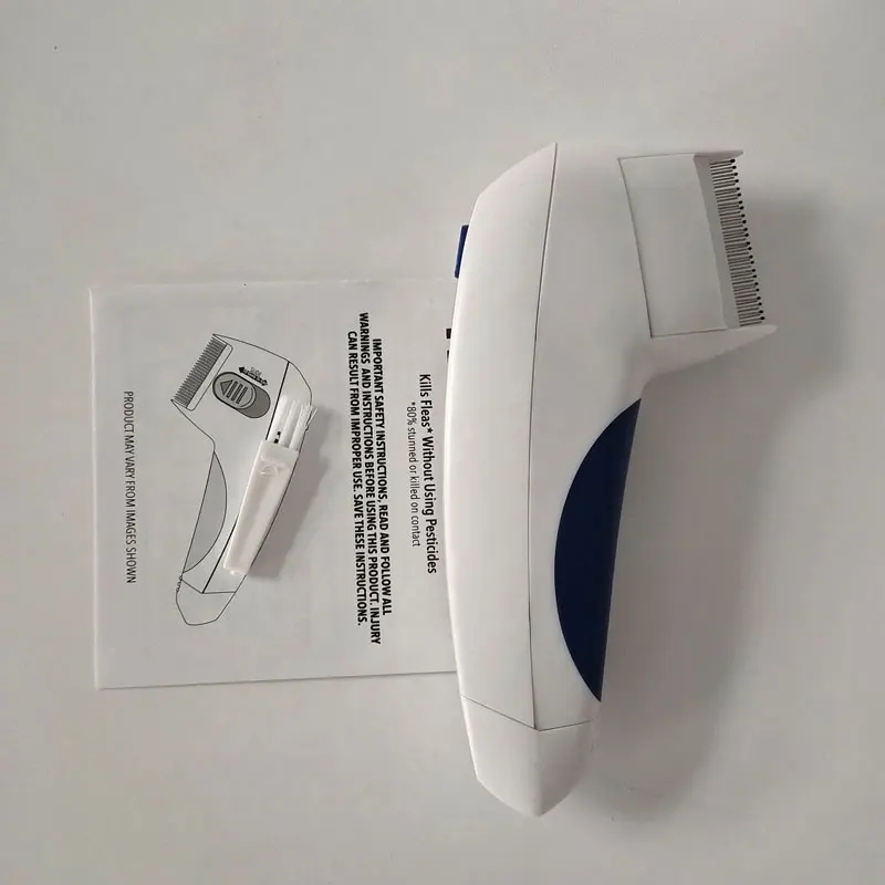 Dog Electric Terminator Brush Anti Removal Kill Lice Cleaner Electric Head Pet Fleas Electronic Lice Comb for PET Dog CAT