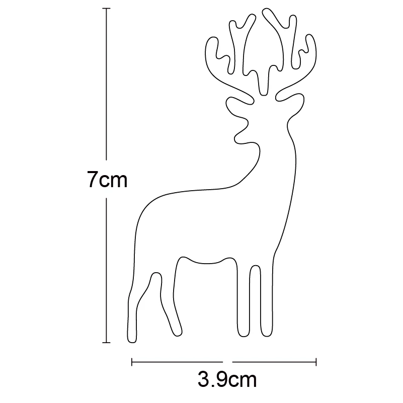 

Oval Etched Die 3D Vignette Deer Metal Cutting Dies Craft Embossing Stencil for Handmade Paper Card Making Scrapbooking 2020 New