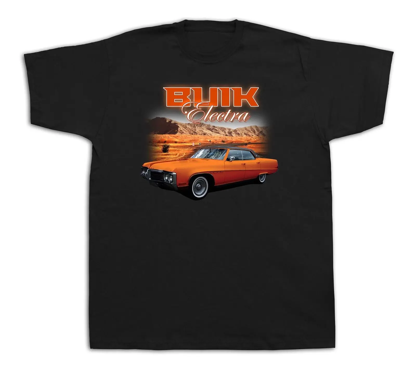 1960 Buick Electra 225 футболка с изображением пустыни Muscle Car GM Cadillac брендовая Хлопковая