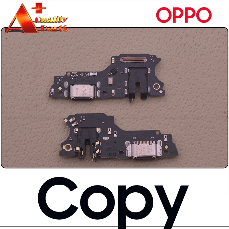 Original For Oppo A33 2020 A53 A53S USB Charging Dock Port Connector Board With Microphone Mic Headphone Jack Audio Flex | Мобильные