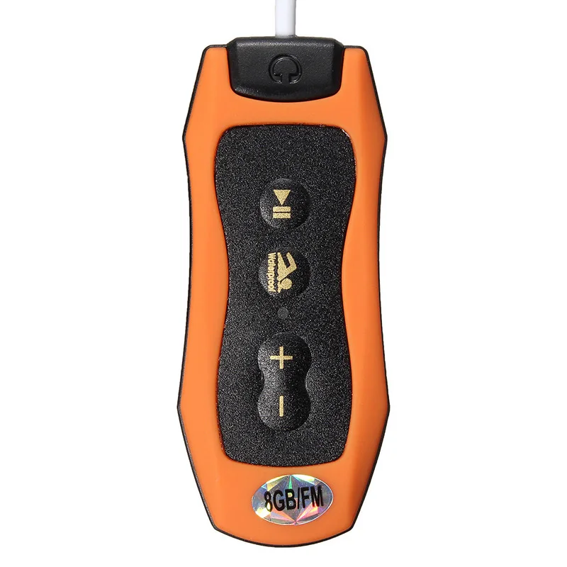 8 Гб mp3-плеер плавание подводный дайвинг спа + FM радио водонепроницаемые наушники