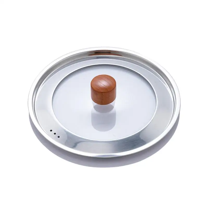 Крышка кастрюли из нержавеющей стали стеклянная кастрюля с крышкой прозрачное