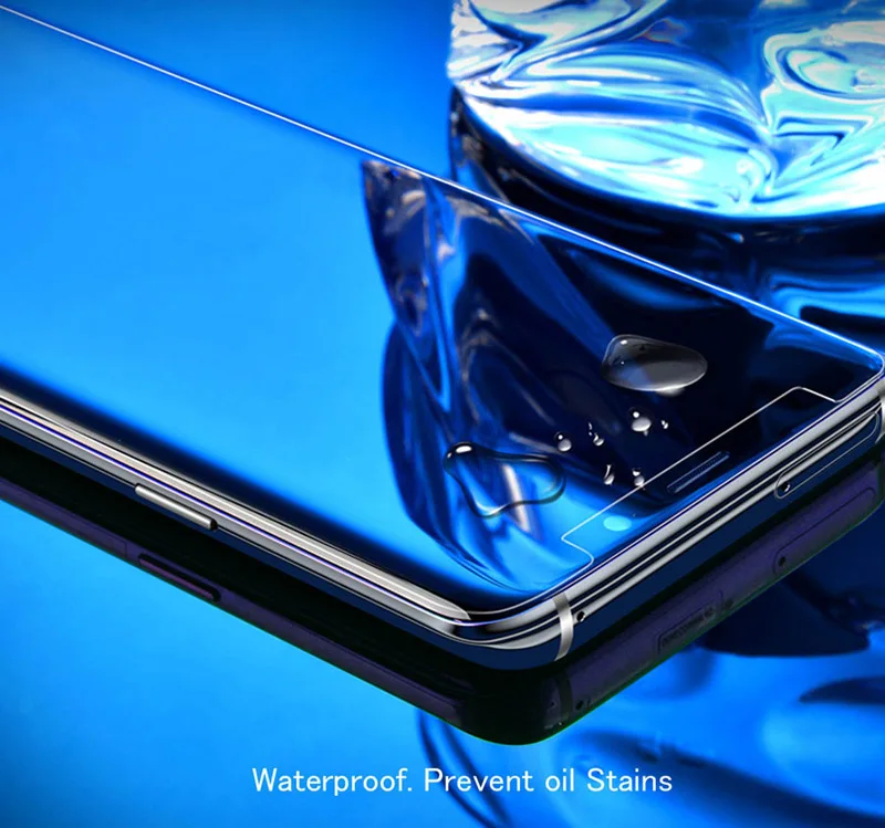 УФ, прозрачный полножидкий клей-экран из закаленного стекла для samsung S8 S9 S10 Plus S7 Edge Note 8 9 10 Plus защитная пленка