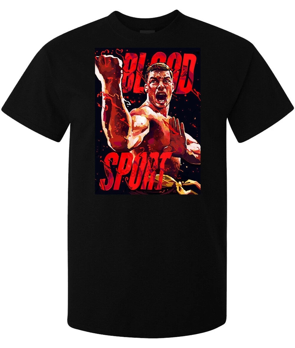 Мужская (Женская) хлопковая Футболка с принтом джинд-Клода Ван Дамма |