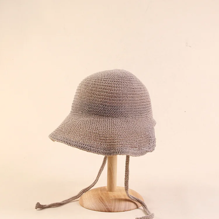 Новый продукт разноцветная Рыбацкая шляпа женская уличная для подбородка с