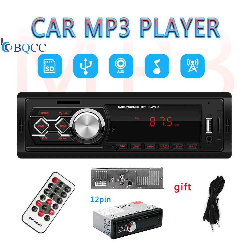 Автомобильный мультимедийный плеер Coche Indash 1DIN FM приемник радио Usb без Bluetooth SD