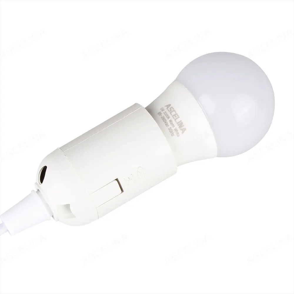 

ASCELINA 5W LED Bulb led energy saving lamp Eye-caring spot led lights for home lighting Table Lamp E27 85-265V Warm/Cold White
