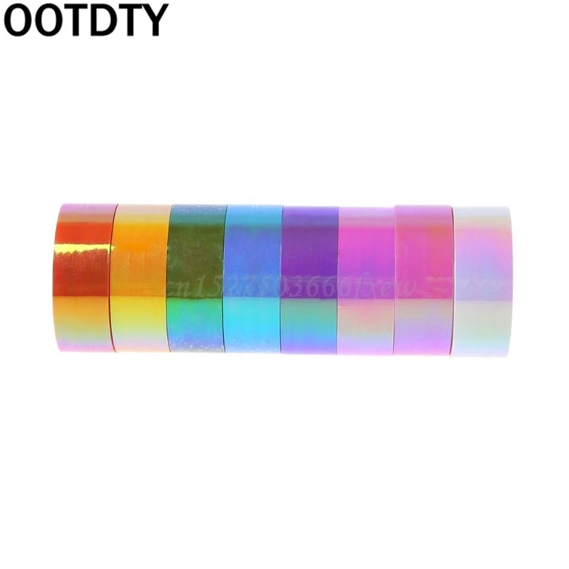 8 шт./компл. украшение для ритмической гимнастики голографическая Блестящая