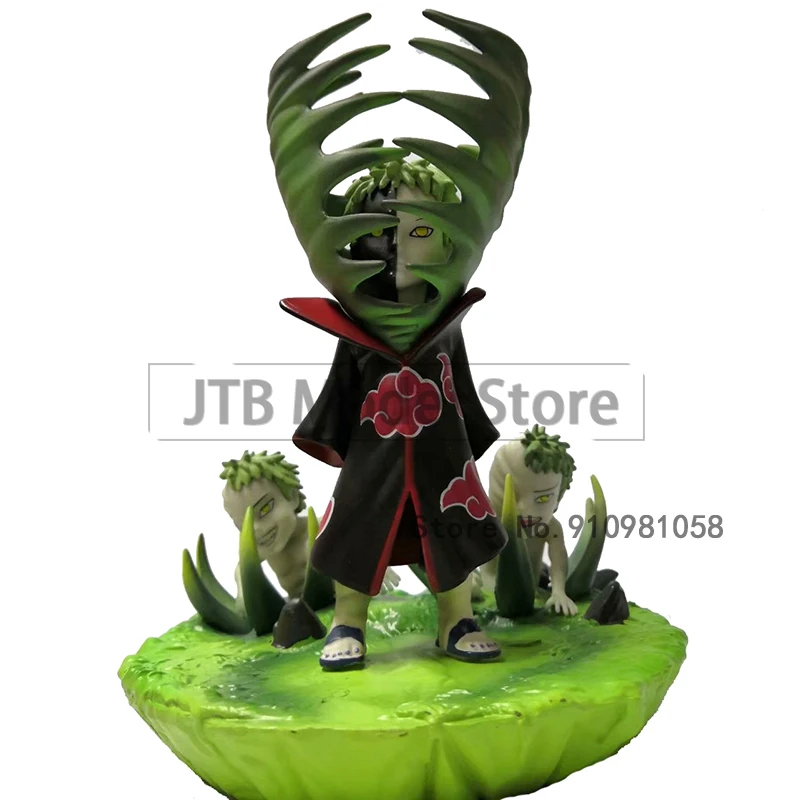 

Фигурка экшн-фигурки Наруто GK Zetsu, аниме версия Q, коллекционная статуя 17 см, ПВХ игрушки для детей, настольное украшение, подарок, Figma