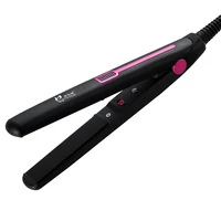 new 2in1 mini portable hair straightener curler salon straightener flat iron straightening curling irons styling tools