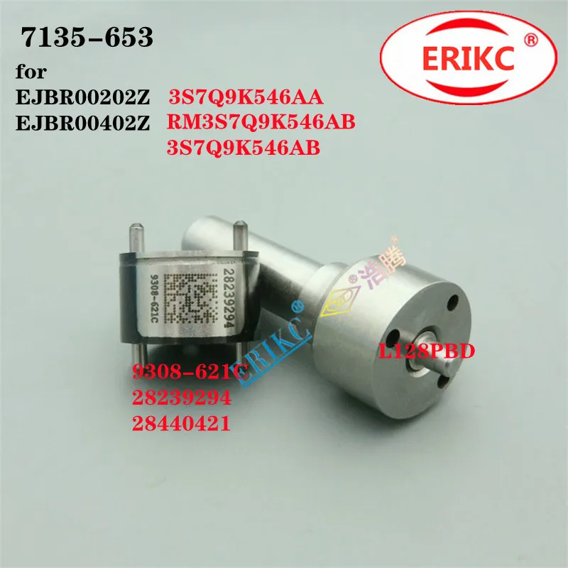 Сопло ERIKC L128PBD 9308-621C Клапан 7135-653 Детали топливного насоса для EJBR00202Z EJBR00402Z