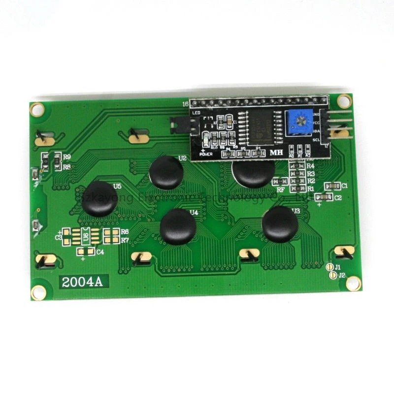 LCD 2004 + I2C 20x4 2004A синий/зеленый экран HD44780 символ w/ IIC/I2C серийный интерфейс адаптер