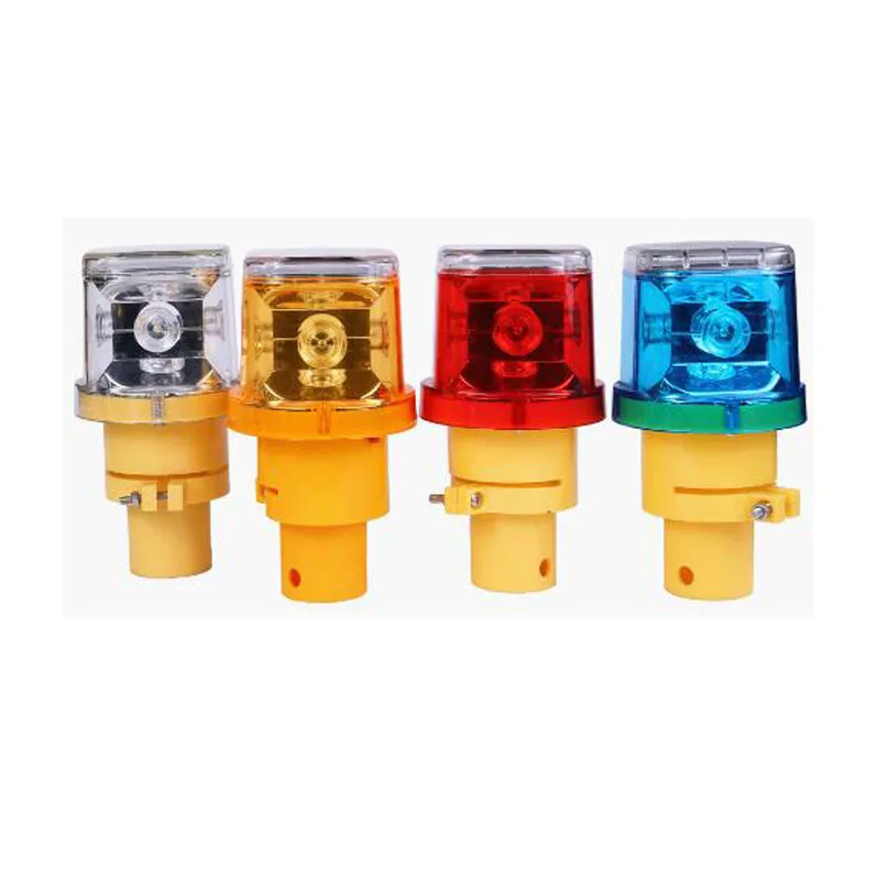 4LED Solar Warning Light with Handle for traffic warning 180° Brightness | Безопасность и защита
