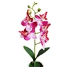 Pink 3D искусственная Орхидея, Бабочка Цветы Поддельные моли flor Орхидея цветок для дома свадьба DIY Украшение модный домашний декор Свадьба D - Цвет: Pink