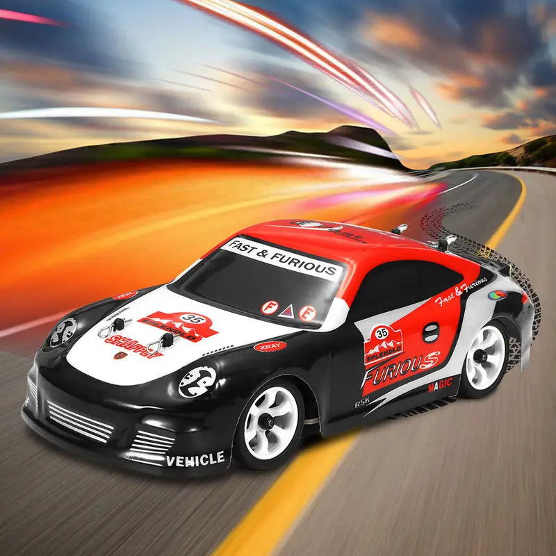 

K969 Brushed RC Trucks Car 1/28 2.4G 4WD 30km/h High Speed Drift Racing Truck SUV Toy Drift Cars for Kids Boys Gift