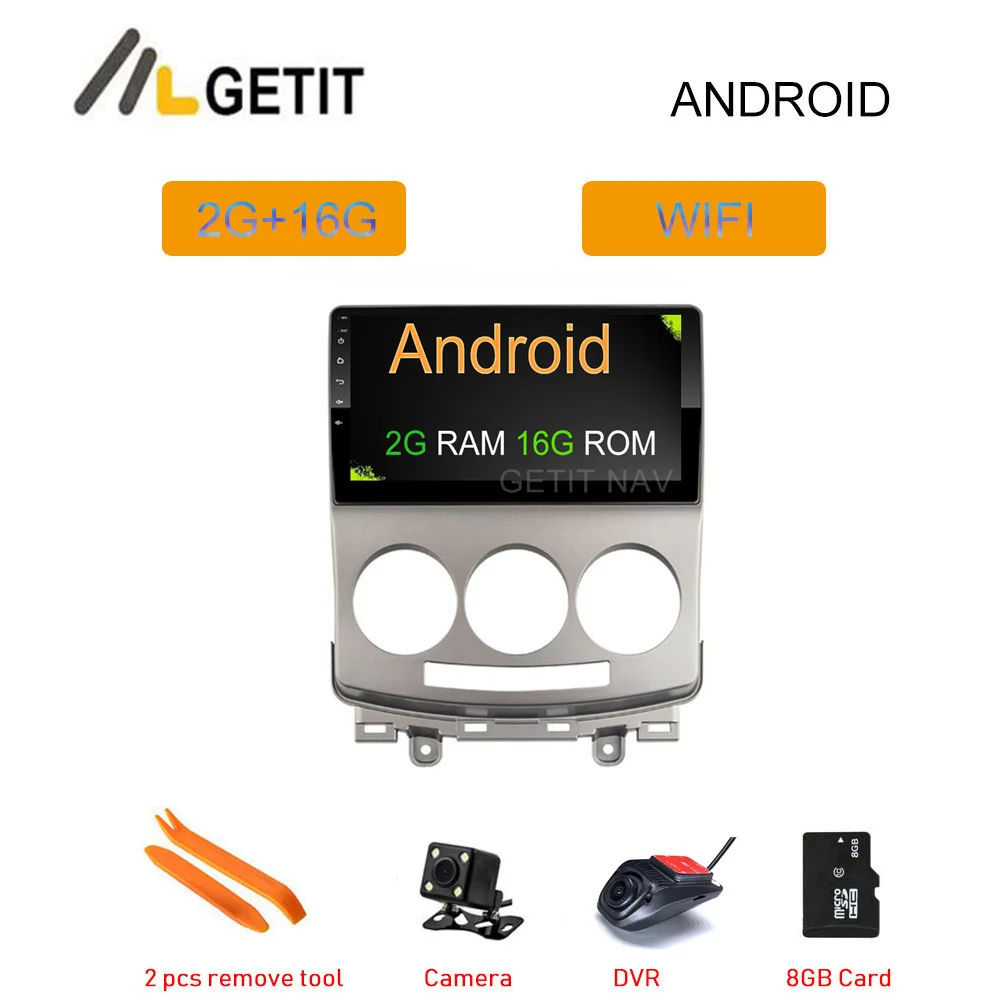 Android 9 0 автомобильное радио GPS Muitimedio плеер для MAZDA 5 (2005 2010) автомобильная навигация