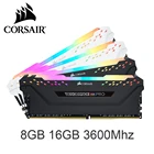 Оперативная память CORSAIR Vengeance RGB PRO DDR4 8 Гб 3000 МГц DIMM память для настольного компьютера с поддержкой материнской платы 8 Гб 16 Гб DDR4 3200 3600 МГц rgb ОЗУ 16 ГБ 32 ГБ