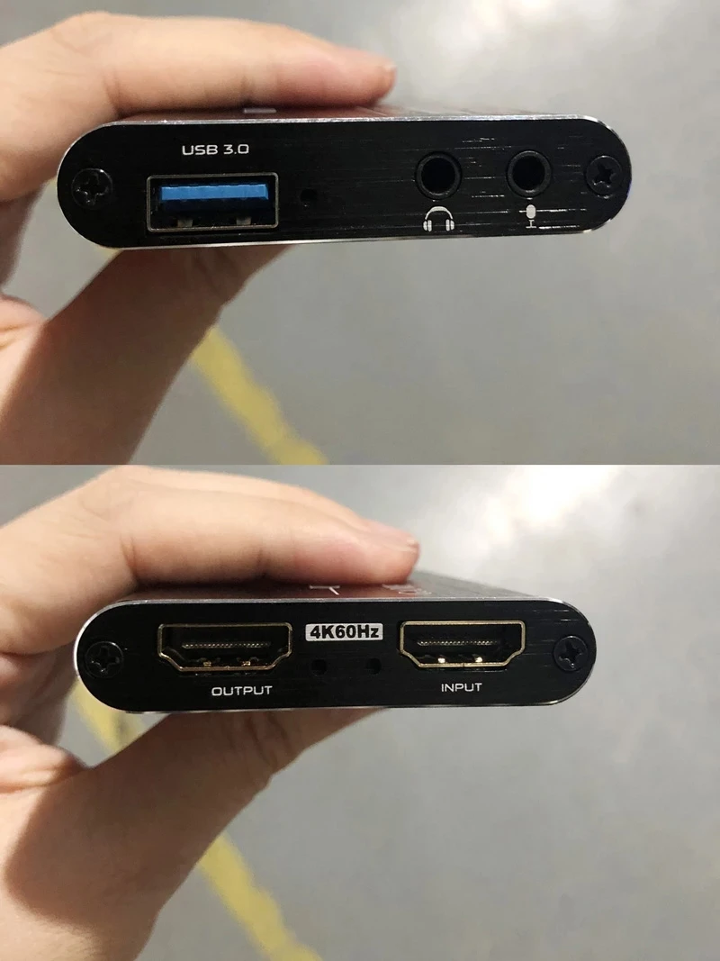 

4K 60Hz Loop Video Capture Card 1080P Game Recording Plate Mic Audio USB 2.0 3.0 Live Streaming HDMI-compatible fr PS4 PC Camera