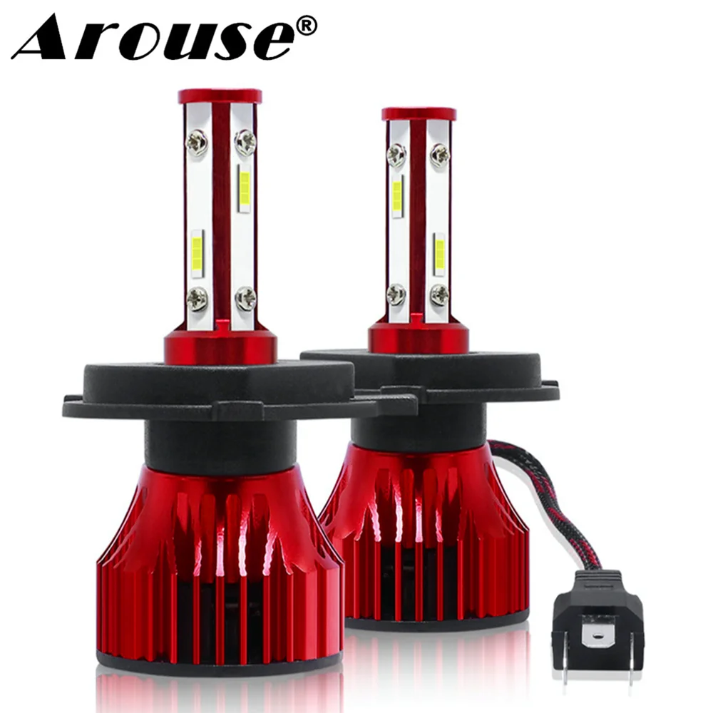 

X16 Hight Power Car Lights H4 H7 H11 HB3 HB4 Super Bright Auto Headlamp 60W 16000LM 6000K 4 Side CSP Car LED Headlight Bulb